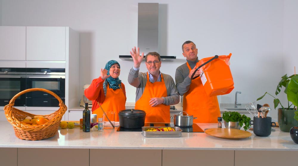 Gepassioneerde koks als ambassadeurs van de Brussels Orange Challenge