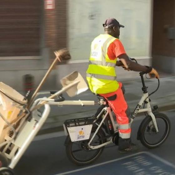 Vélo-cargo électrique Jette