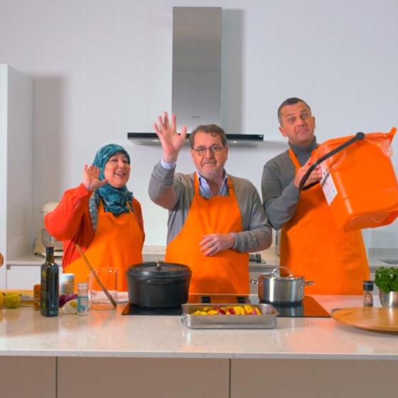 Gepassioneerde koks als ambassadeurs van de Brussels Orange Challenge